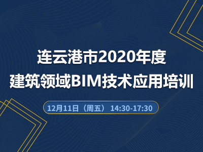 连云港市2020年度建筑领域BIM技术应用培训