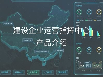  建设企业运营指挥中心产品介绍
